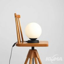 Ball_m lampka stołowa E27 15W czarna